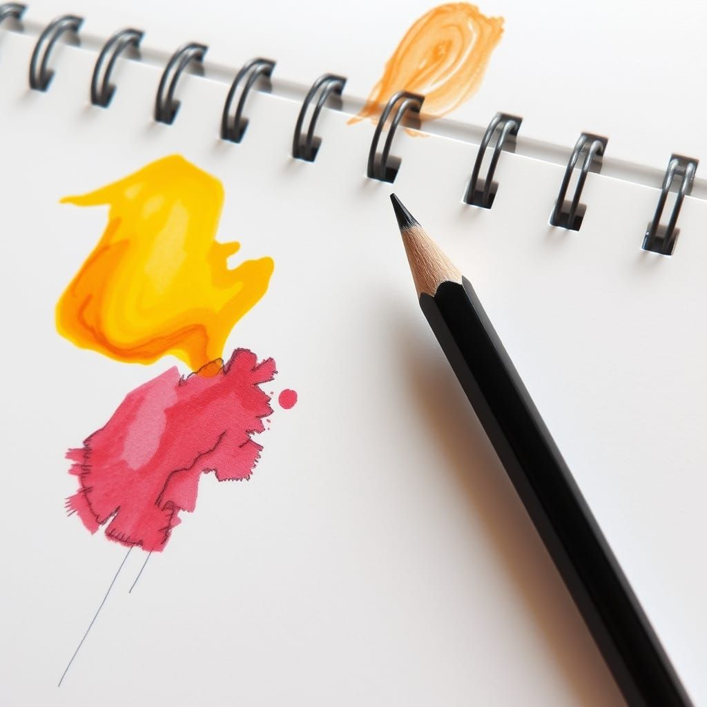 Vibrant Still Life in Abstract Colors