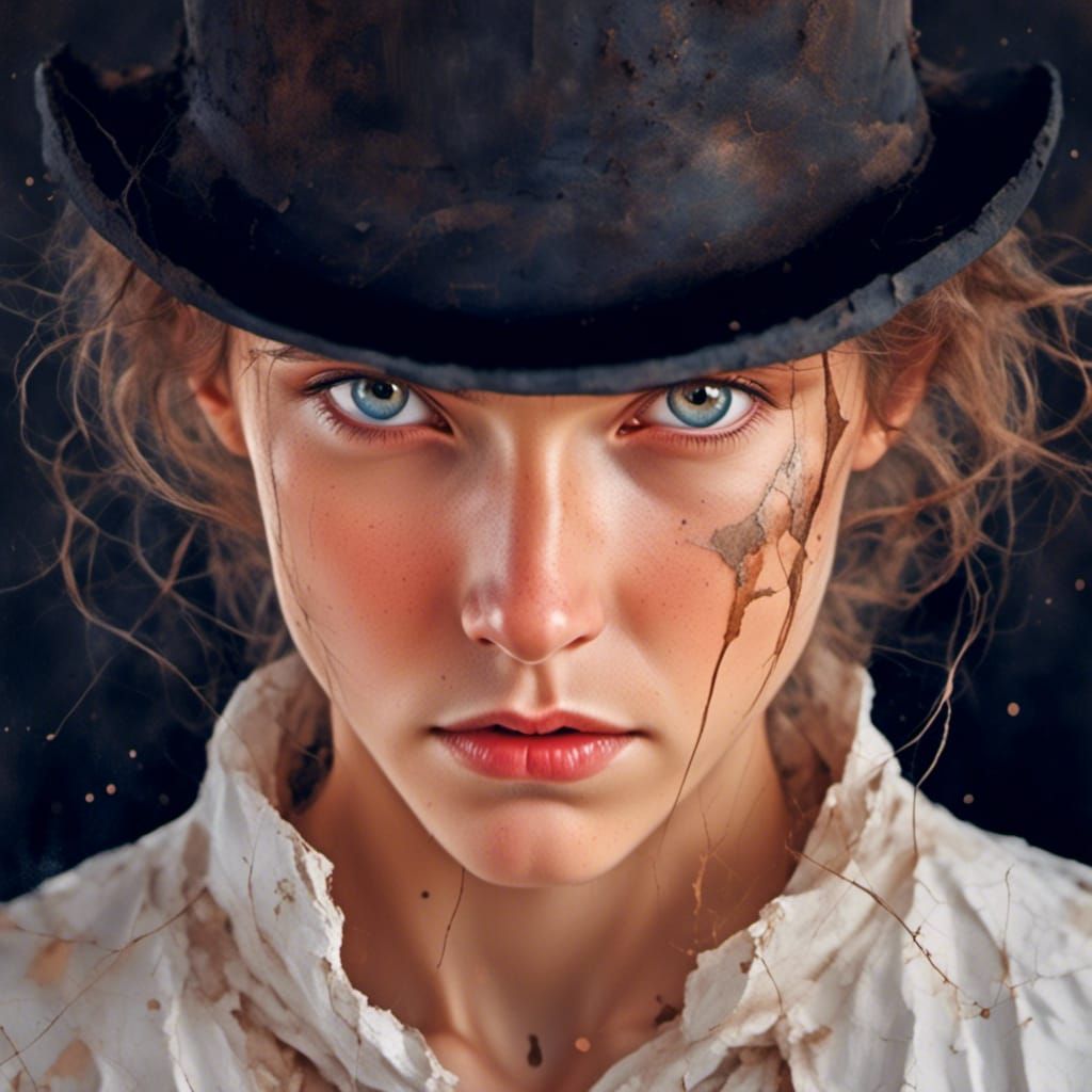 Detailed Portrait with Dynamic Lighting