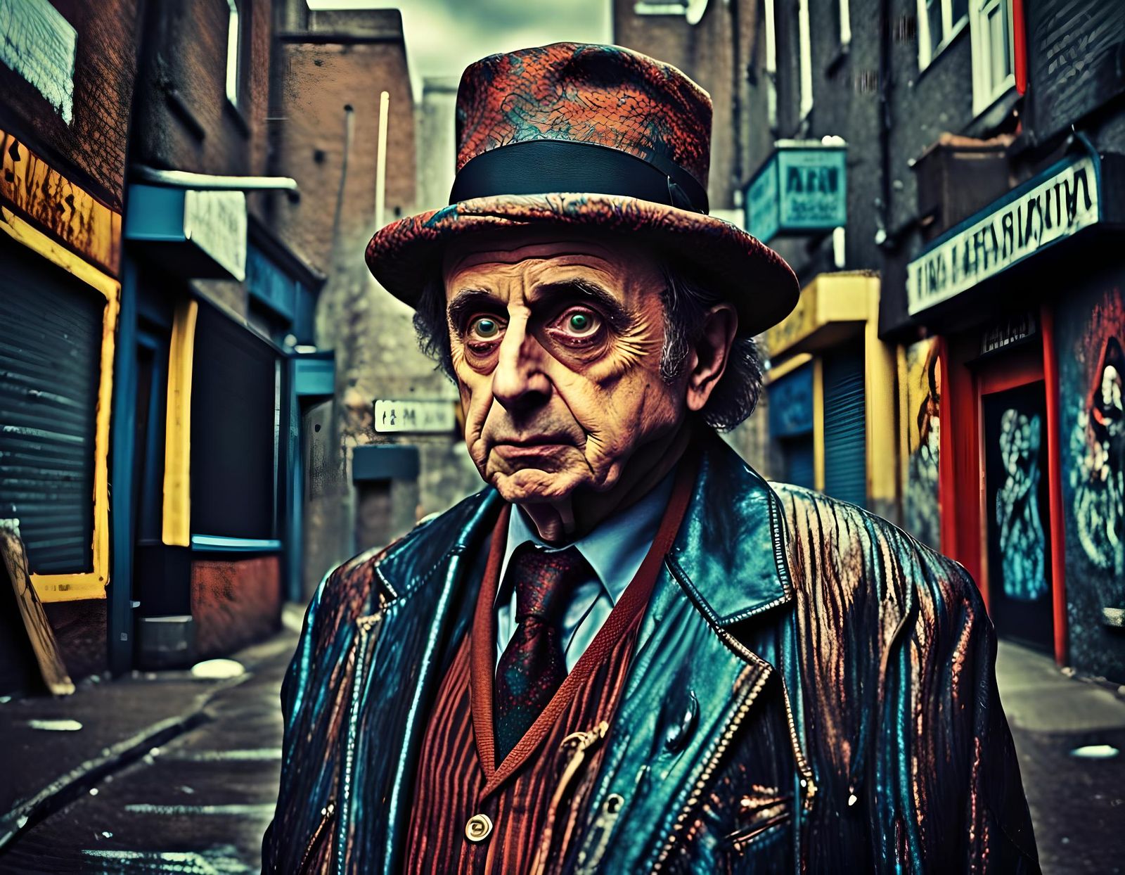 Sylvester McCoy as Dr. Who: Hip Hop Portrait