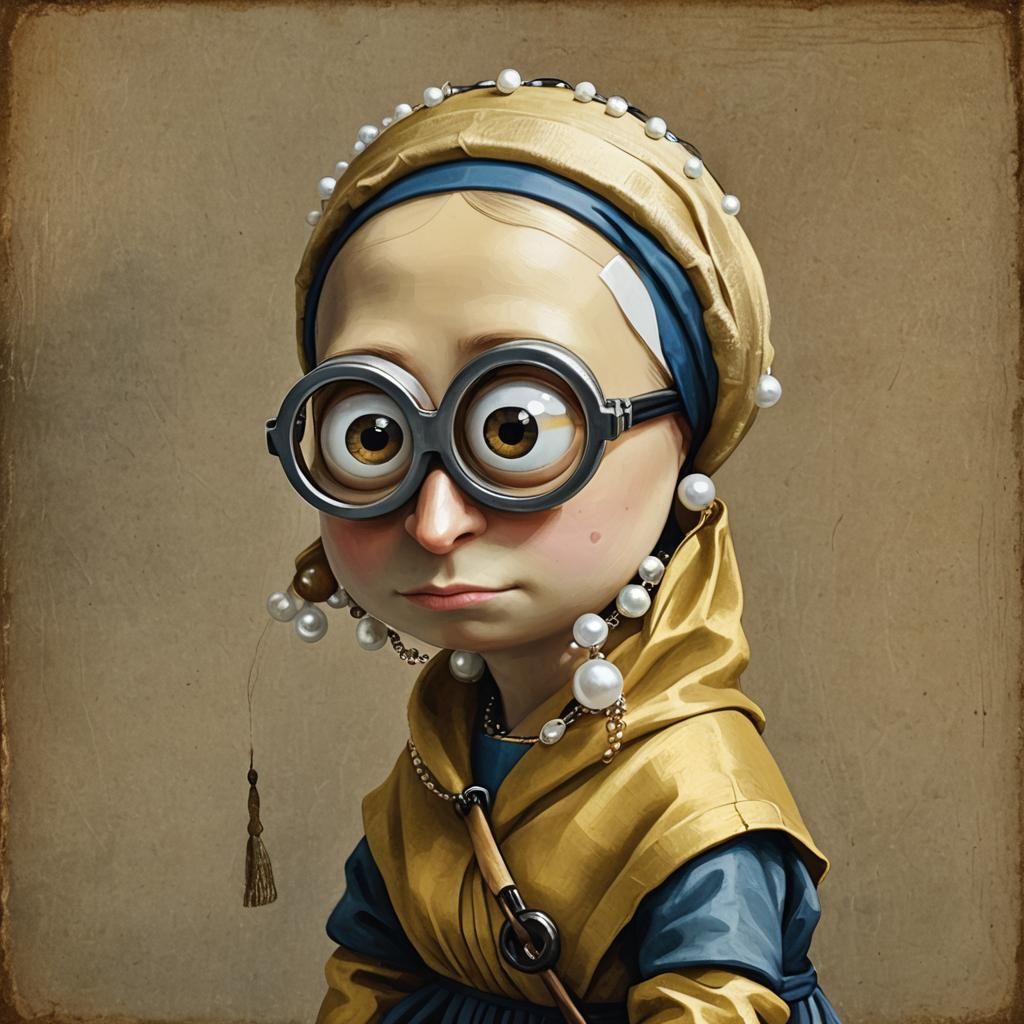 Minion x Vermeer