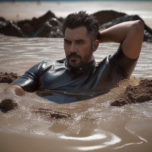 Leather Daddy Sinking: Professional Photography