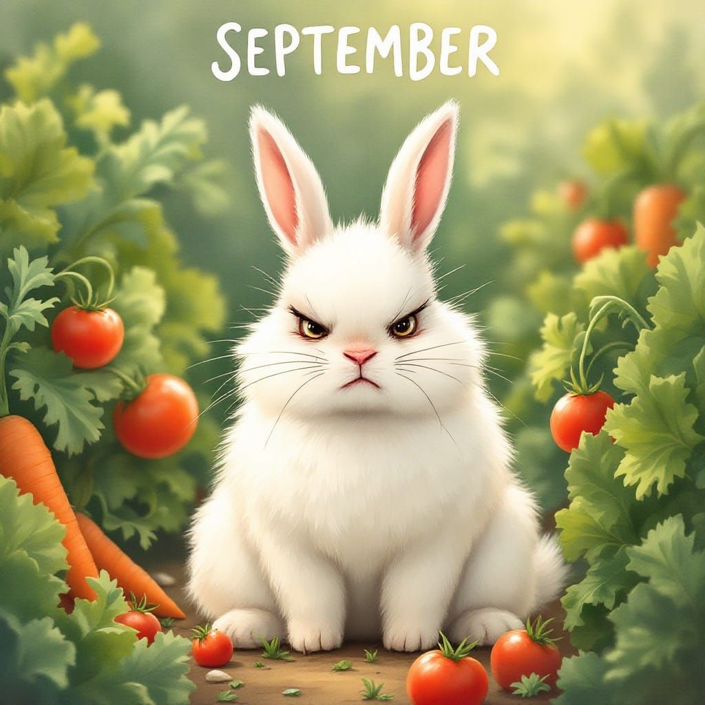 Calendars: Grumpy Animals September