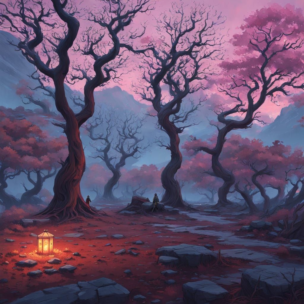 Heroic Warrior in Enchanted Realm