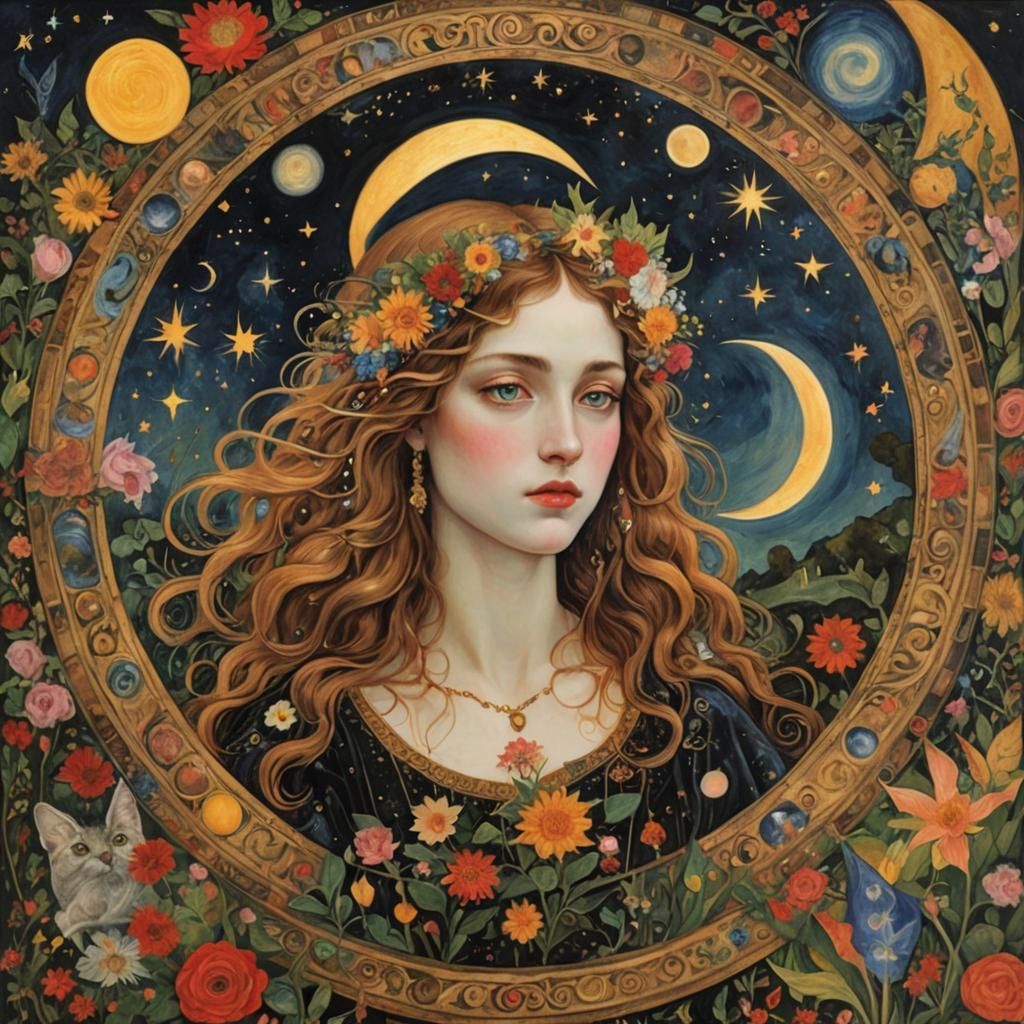 New Moon in Taurus: Psychedelic Cosmic Art