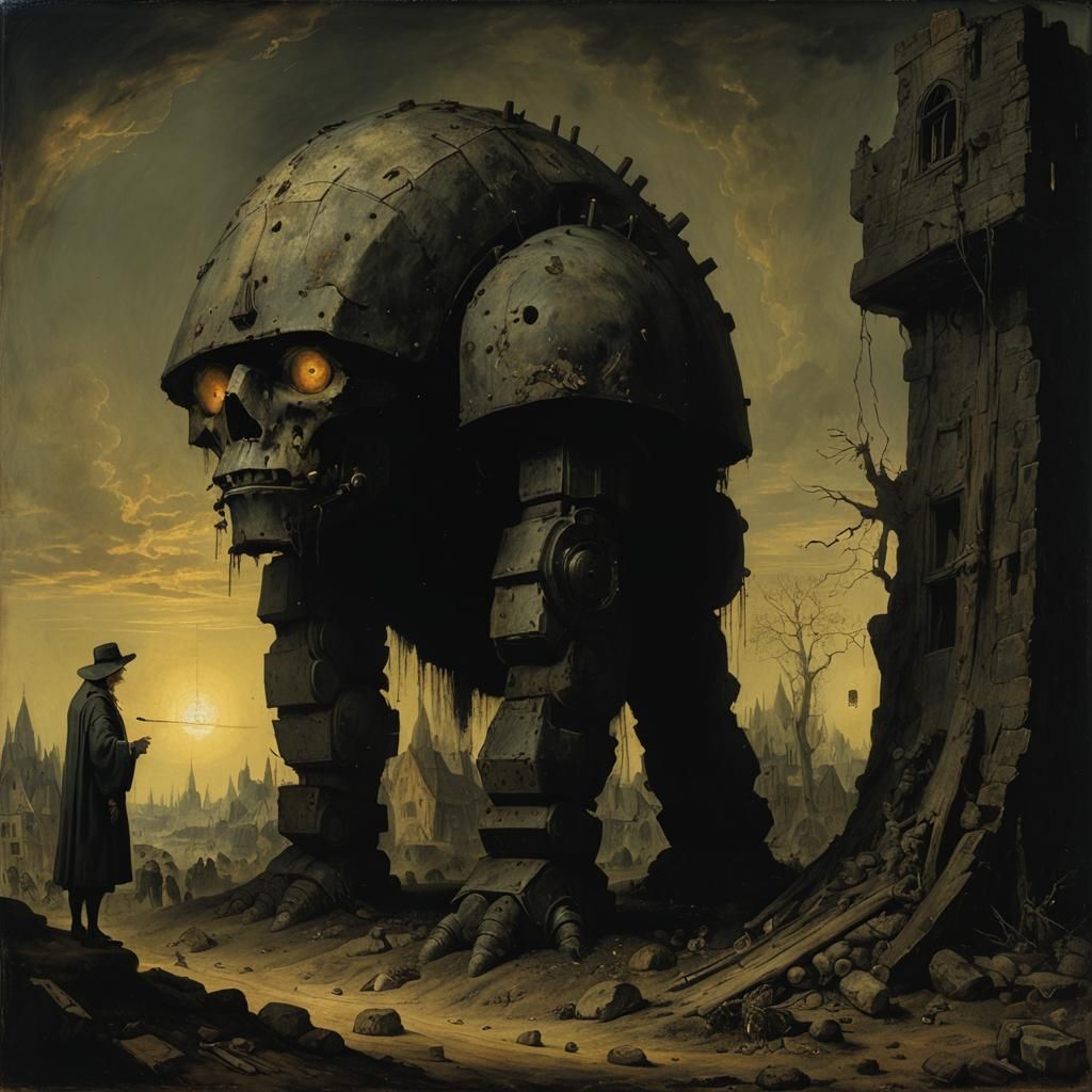 Golem Forgets Task: Renaissance and Bosch Influences