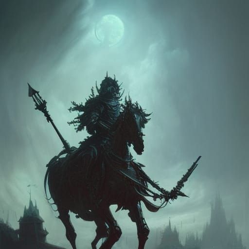 Skeleton Knight in Detailed Photorealistic Style