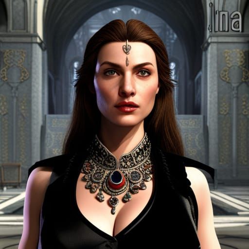 Medieval Spy Stepmom: Detailed Fashion Photo in 8K