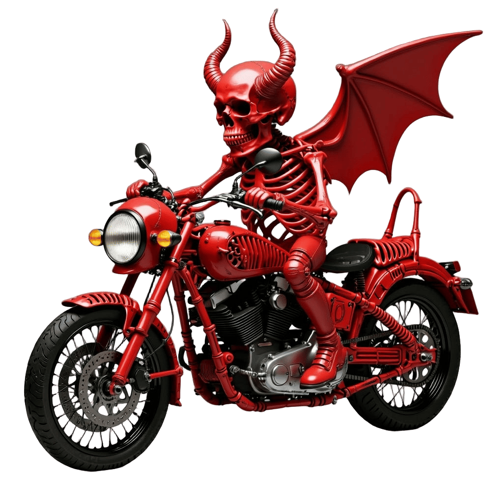 Motorbike Design with Bones