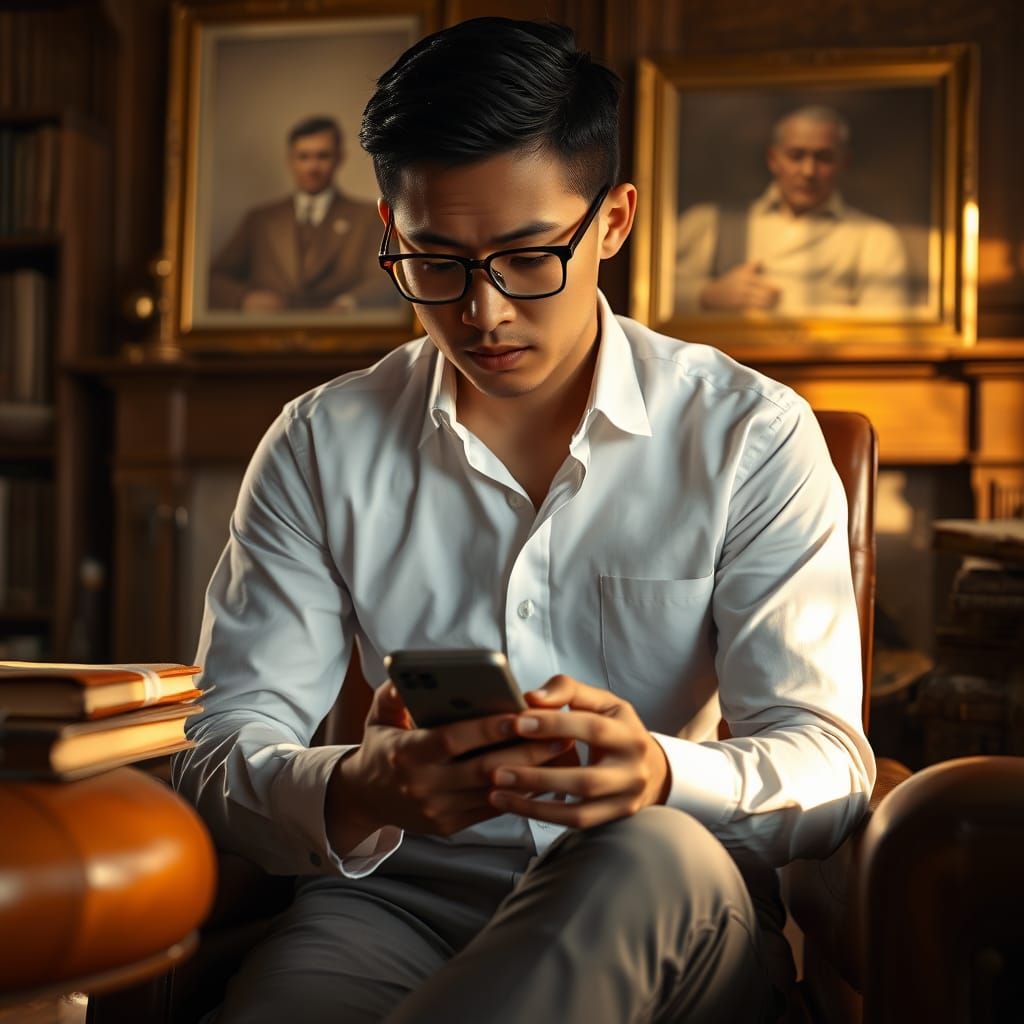 Determined Filipino Young Man Prepares for Fate in Historic ...