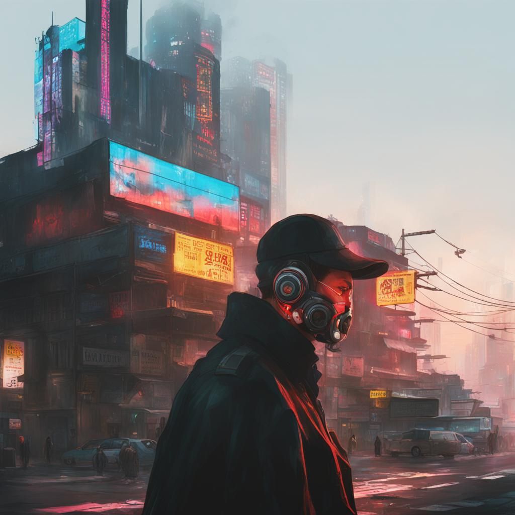 Cyberpunk Photo Enhancement