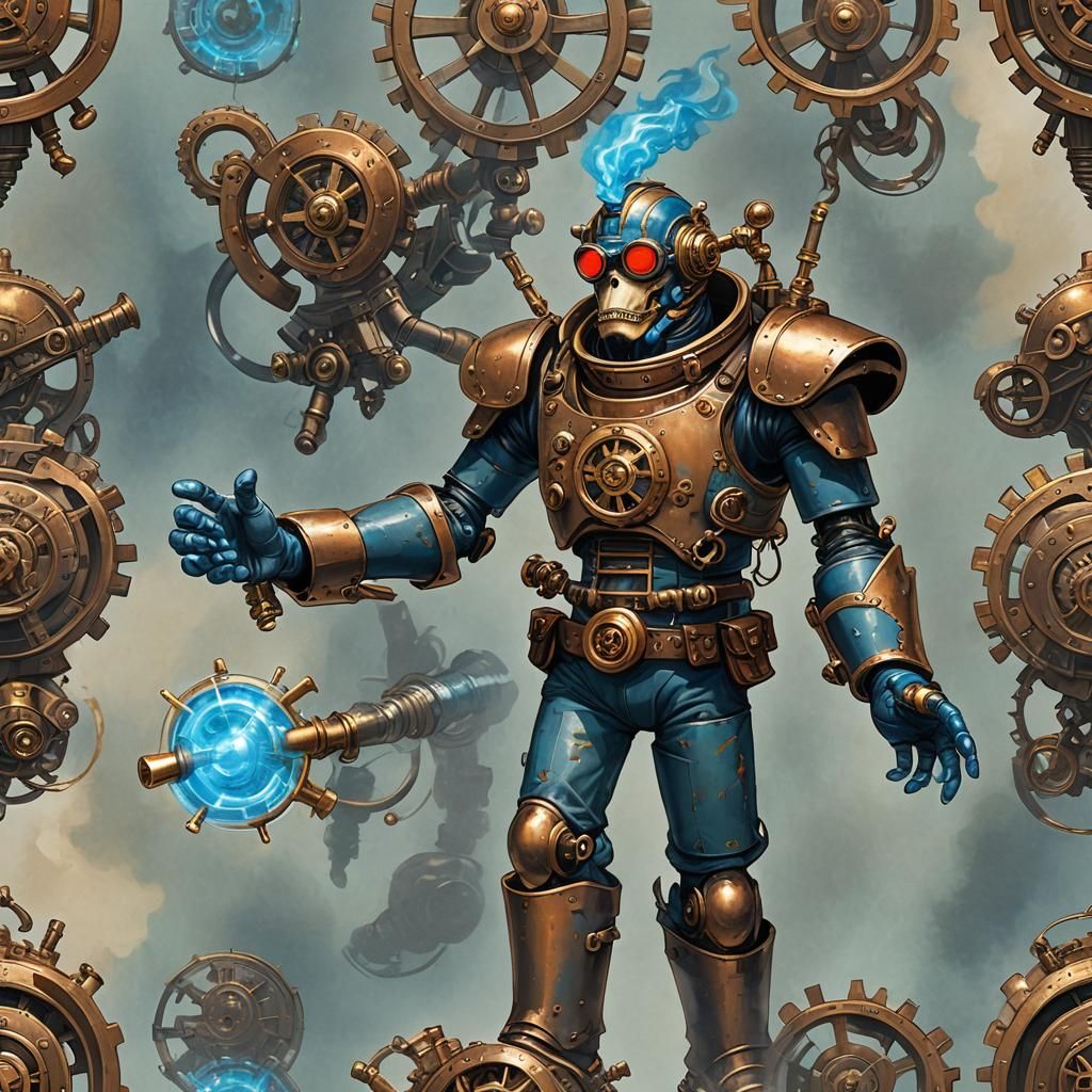 Steampunk Showdown: Gears and Gizmos Clash