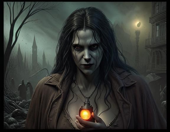 Dark Fantasy Collage: Classic Radio and Comic Art