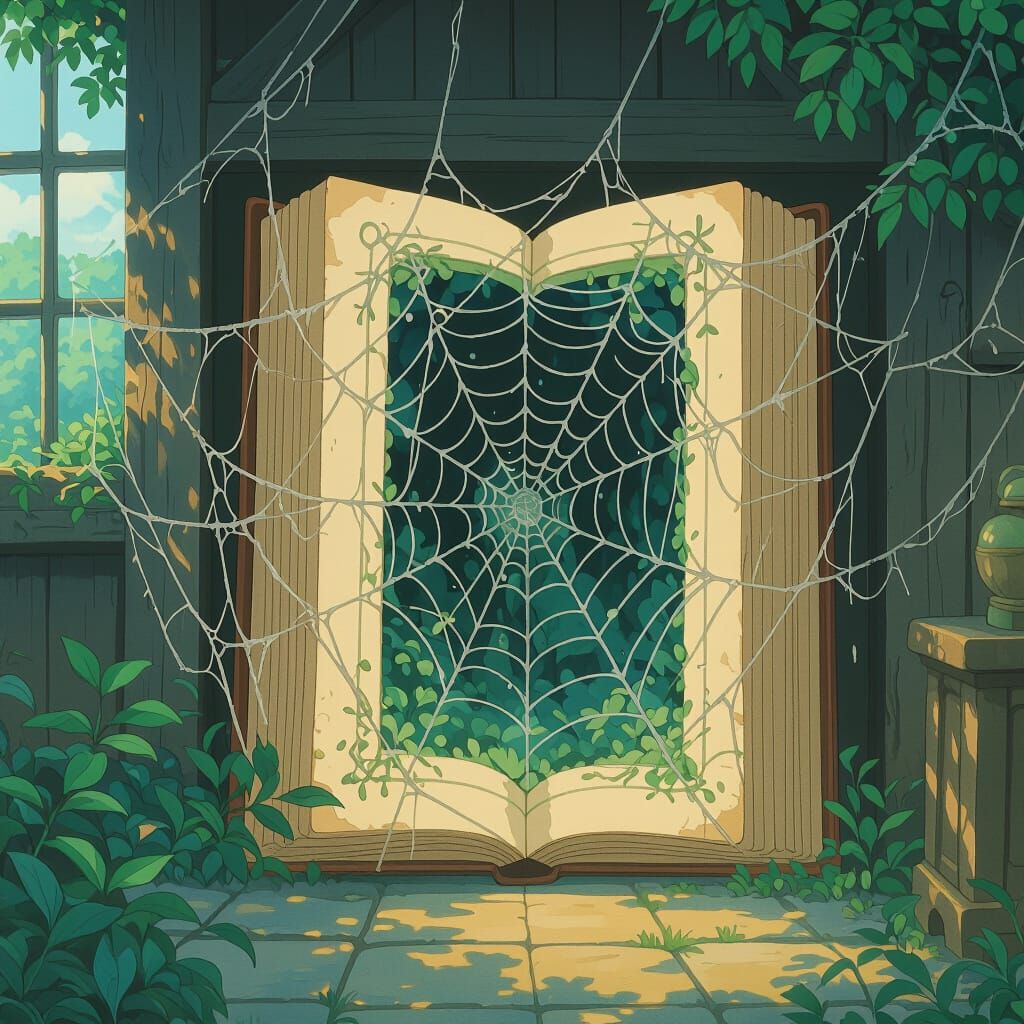 Hidden Realm Revealed in Storybook Pages