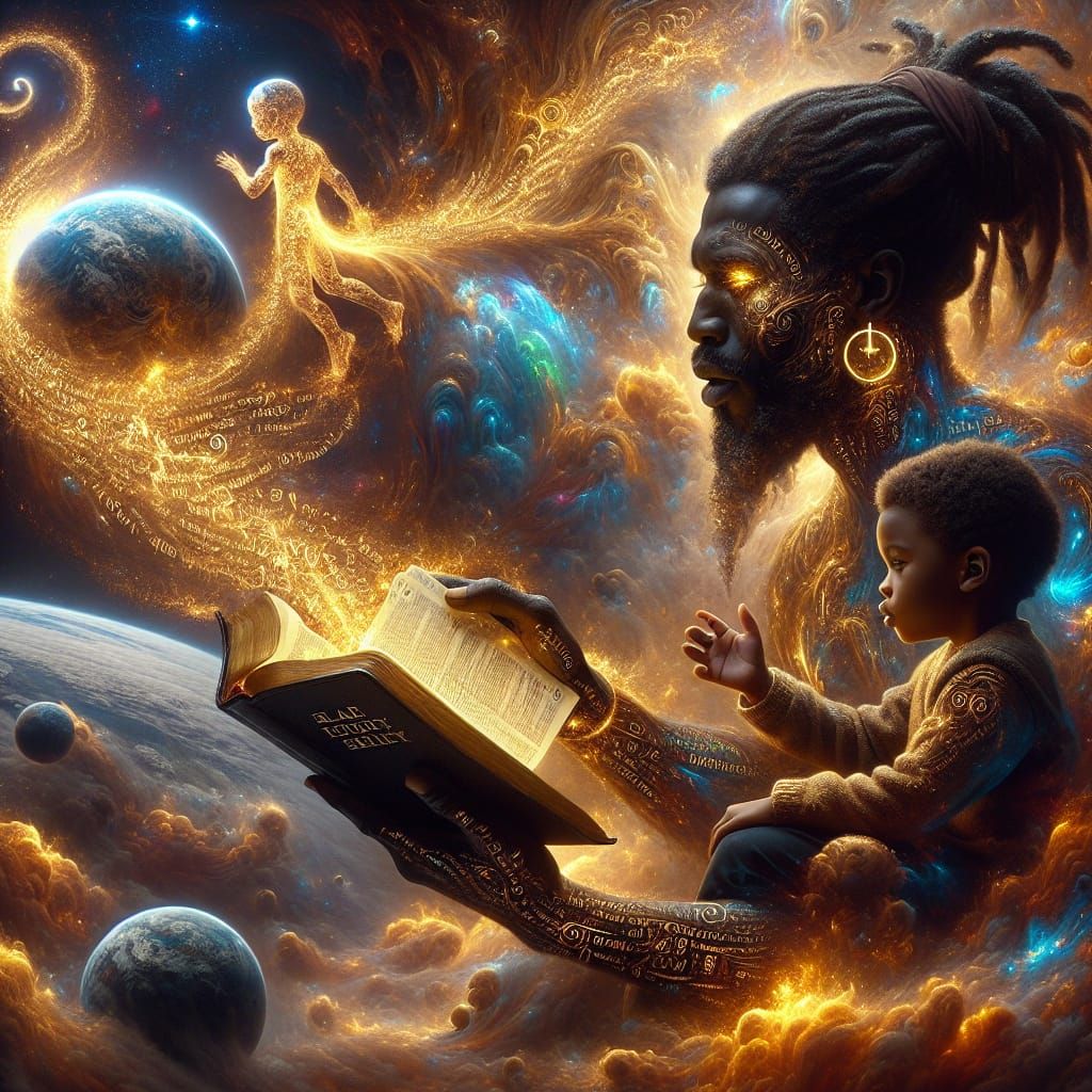Illuminated Bible Reading: A Melanin Father's Tale