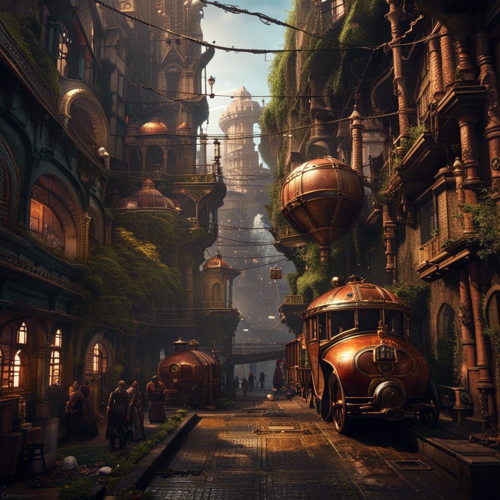 Steampunk Mumbai
