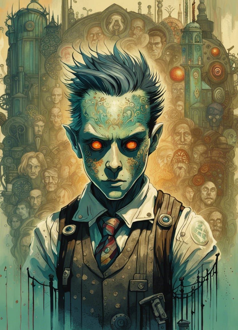 Bioshock Obey Poster in Pastelpunk Style