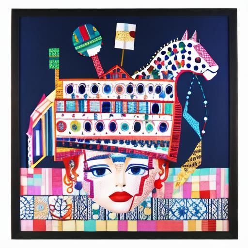 AI Generated Portrait of a Beautiful Face