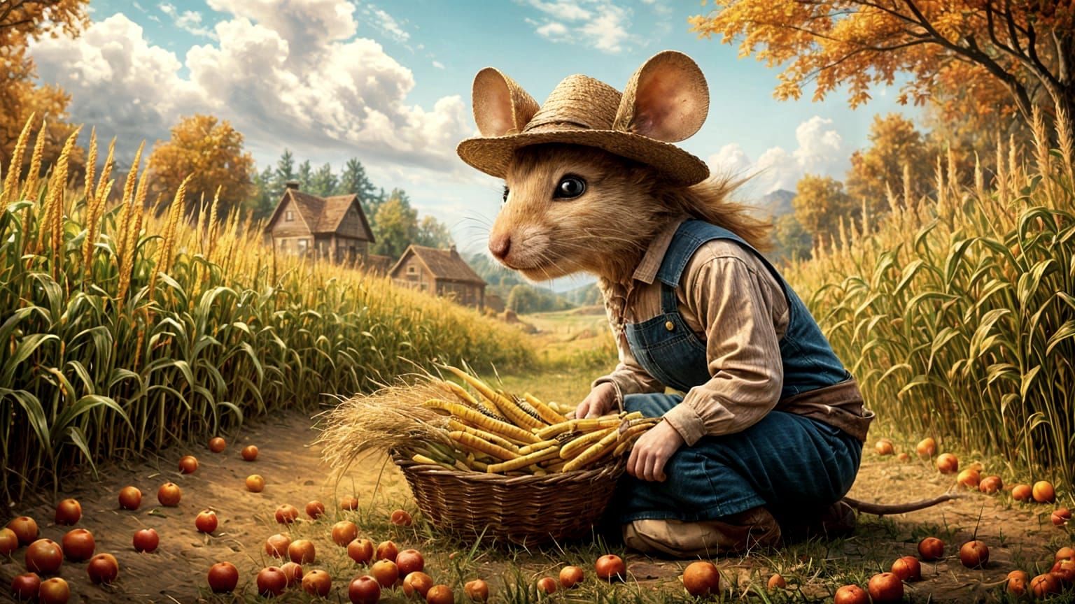Martha Mouse the Farmer’s Wife