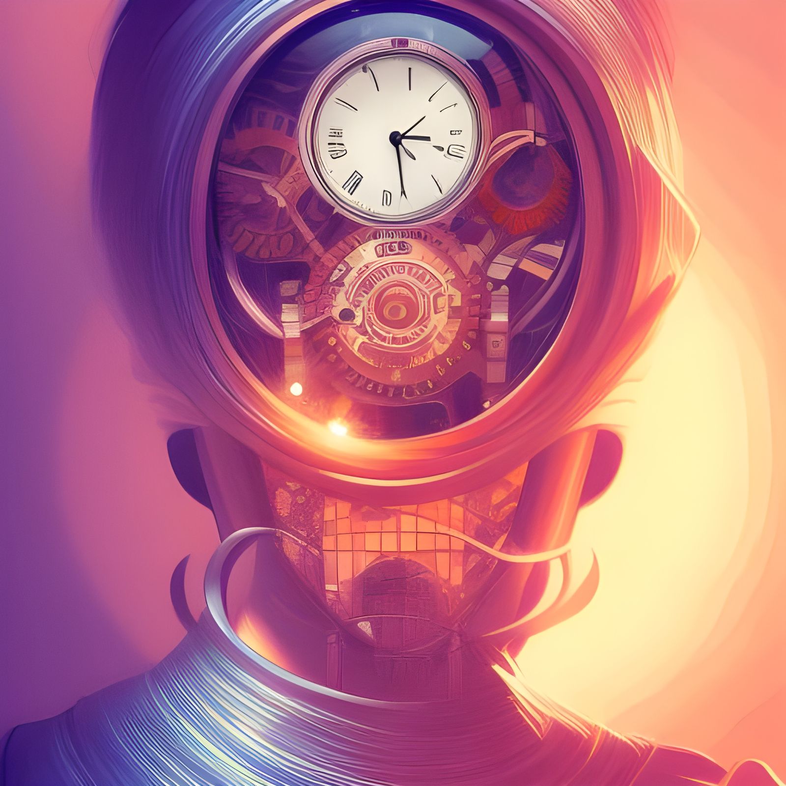 Detailed Hourglass Illustration Measuring Time