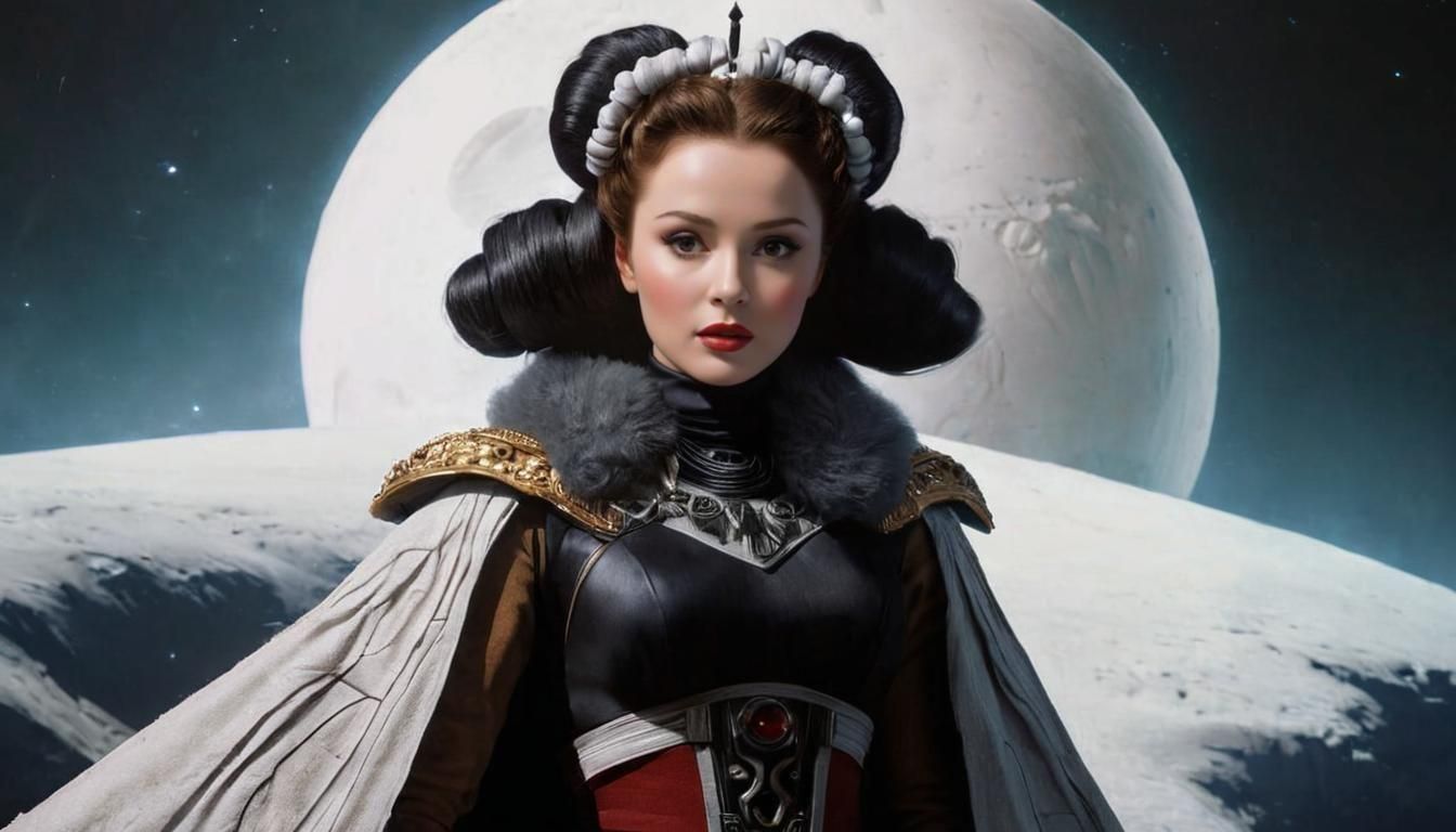Debbie Reynolds as Padmé Amidala in Star Wars
