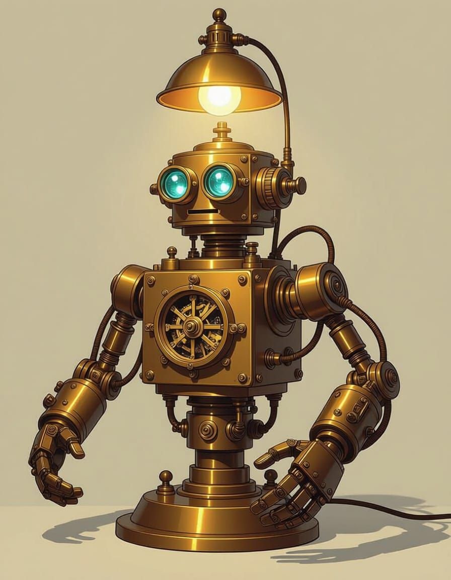 Automaton of Light and Genius