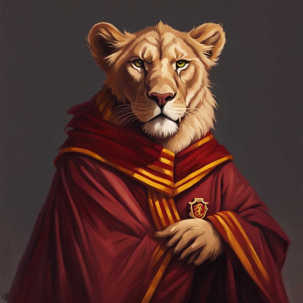 Gryffindor lion