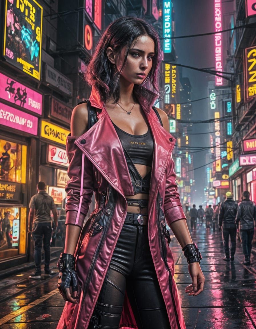 Shiny jacket