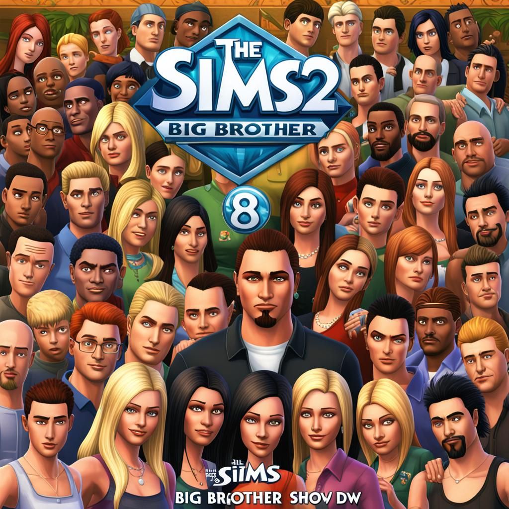 The Sims 2 Big Brother DVD Logo