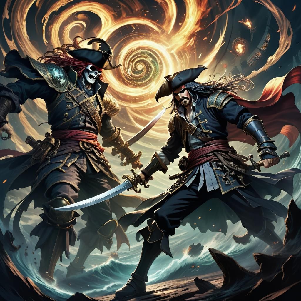 Anime Villains Clash in Dark Fantasy Battle