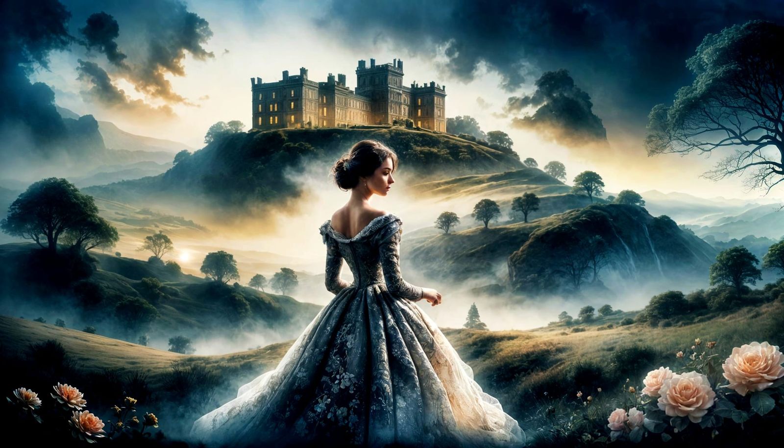 Sfumato Elegance in English Landscape