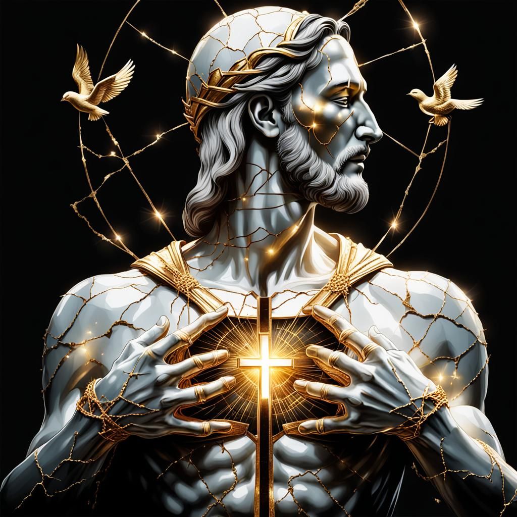 Kintsugi Jesus: Golden Repair of the Soul