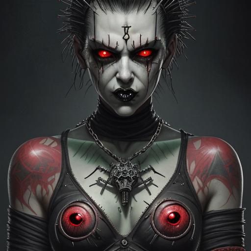 Twisted Metal Hellraiser Chains and Tattoos