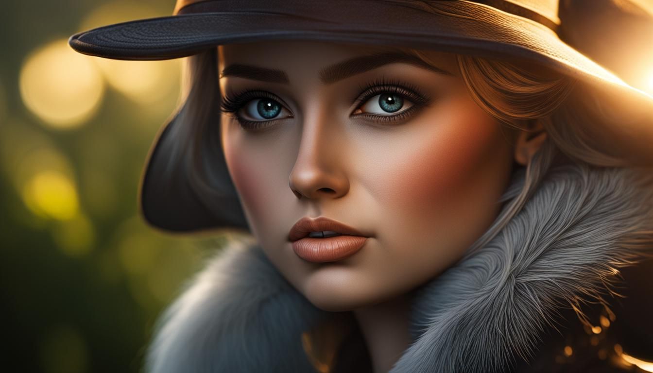 Hyperrealistic Close-Up with Intricate Detail