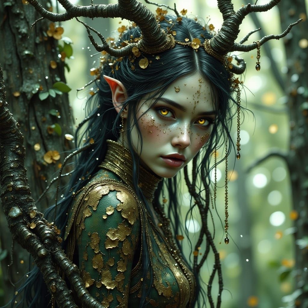 Identical Replica in Digital Art Style