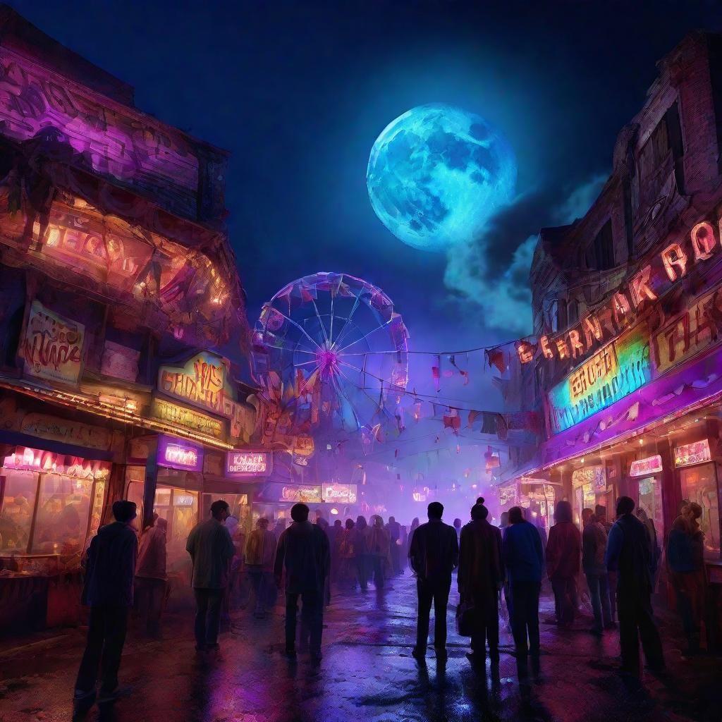 Creepy Carnival: Zombies, Ghosts, and a Full Moon
