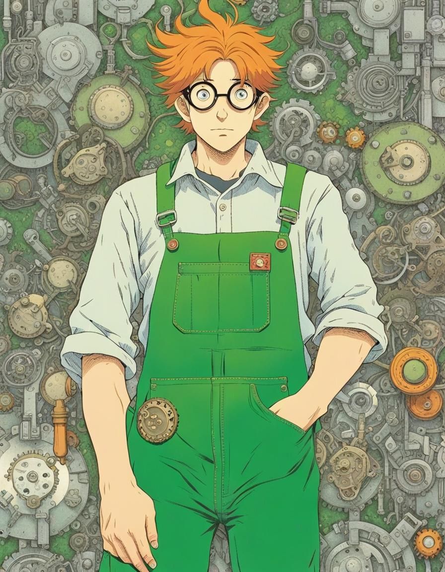 Finn Sparks, Anime-Inspired Steampunk Inventor