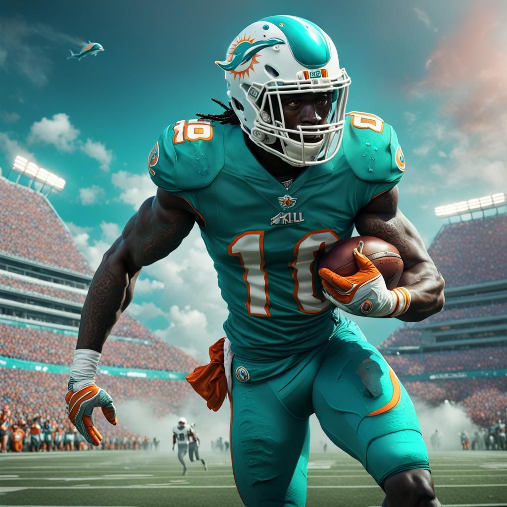 Tyreek Hill: Fantasy Concept Art