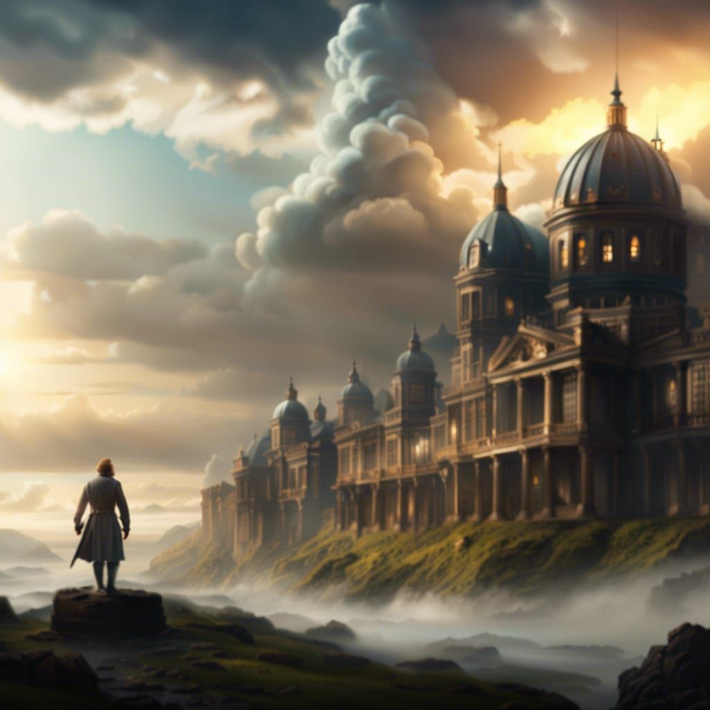 Epic Age of Enlightenment Digital Matte Painting