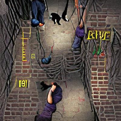 Chalk Outline Crime Scene: A Dark Mystery