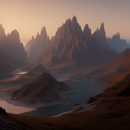 Ereshkigal Fantasy Concept Art in Deep Color