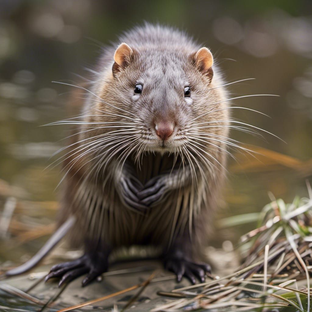 Elon Muskrat: A Photorealistic Portrait