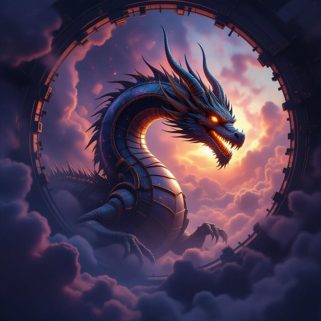 Clockwork Dragon from Cosmic Vortex
