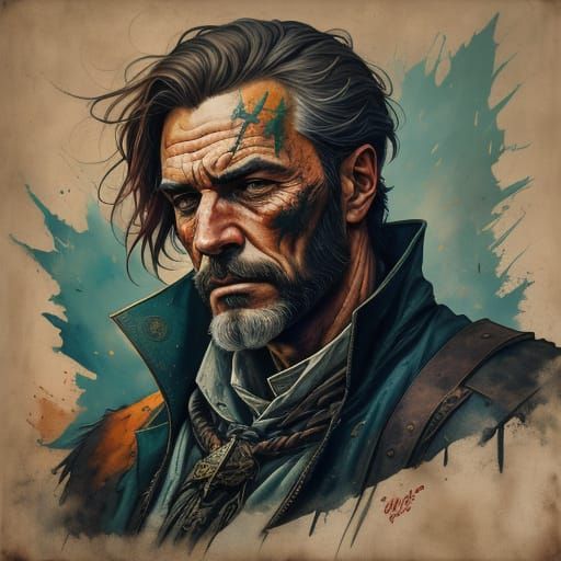 Surreal Figure of Ekta in a State of Vulnerable Defenselessn...