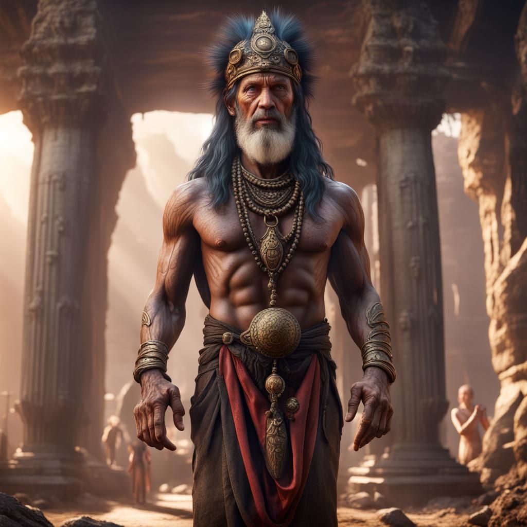 Hyperrealistic Human Evolution in 5000 Years