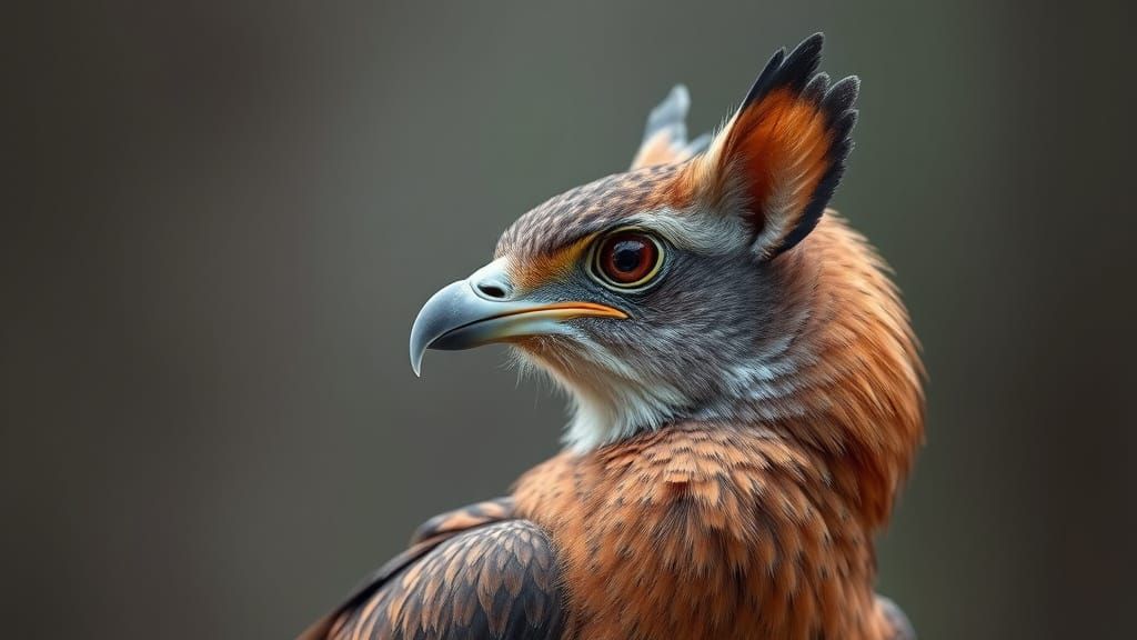 Bird with Avian Human Features