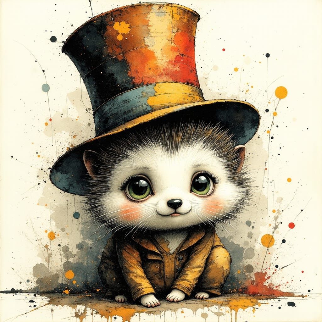 Who's hiding under the hat ?