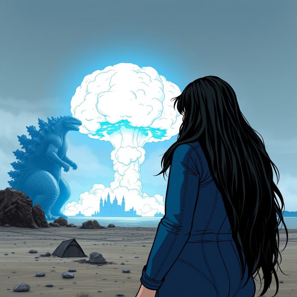 Radiation-Resistant Vault Dweller Observes Godzilla's Nuclea...