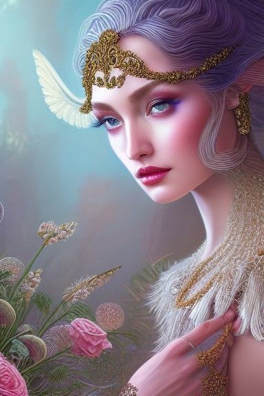 "Aphrodite at the Met Gala"