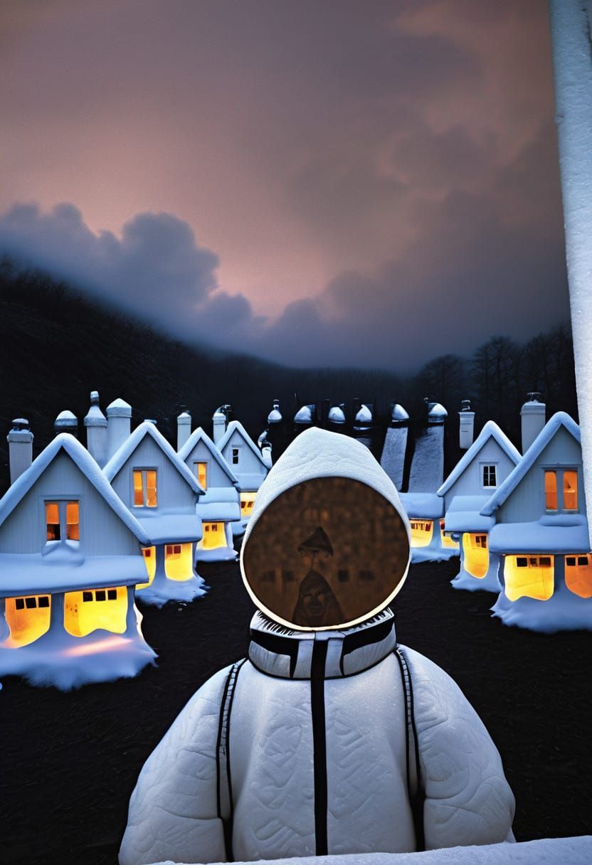 Winter Wonderland Scene with HDR Precision