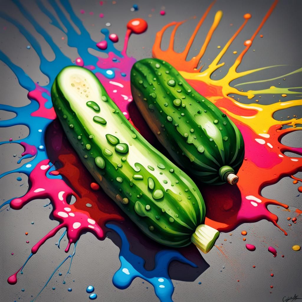 A cucumber